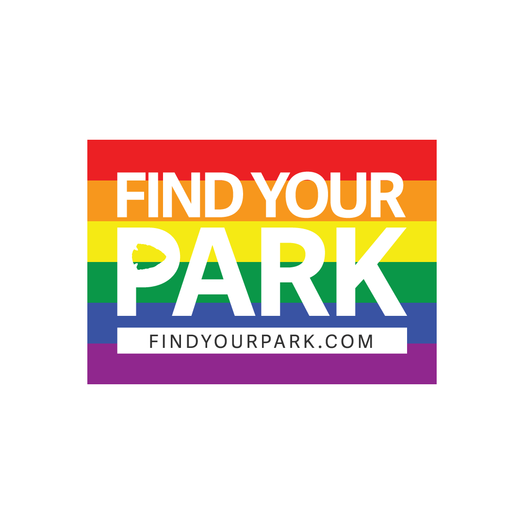 Gay Pride Rainbow Sticker by National Park Foundation