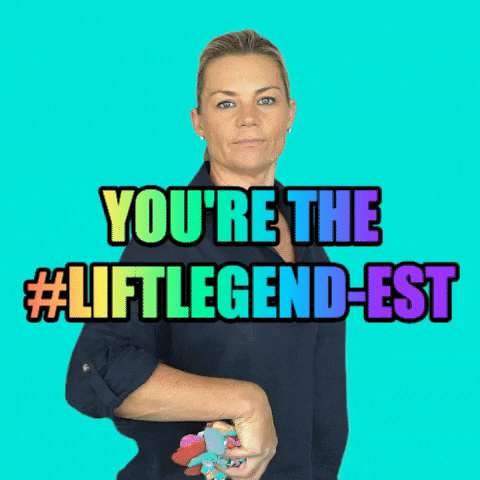 LiftLegend yes no excited thank you GIF