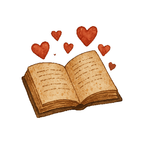 Book Reading Sticker