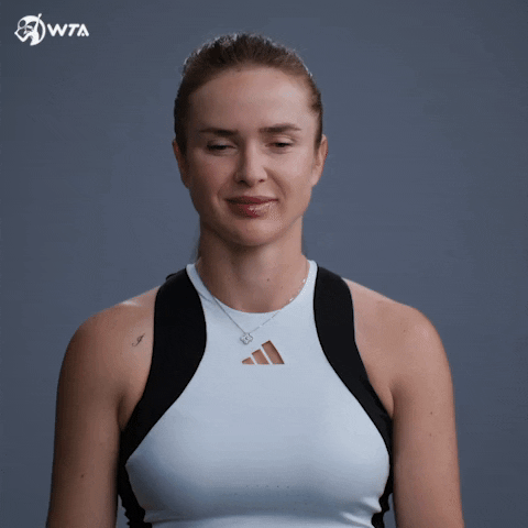 Bored Elina Svitolina GIF by WTA