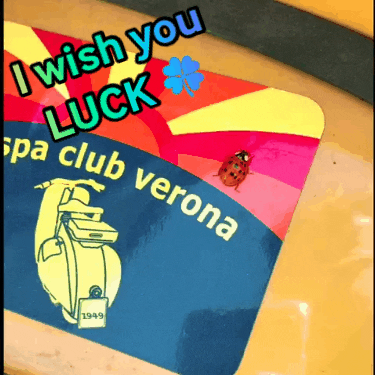 Mascot Luck GIF by Vespa Club Verona