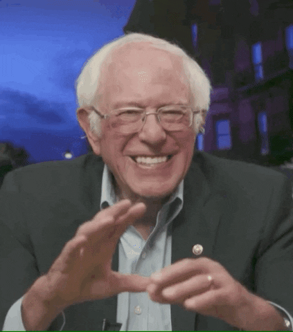 Feel The Bern Agree GIF by Bernie Sanders