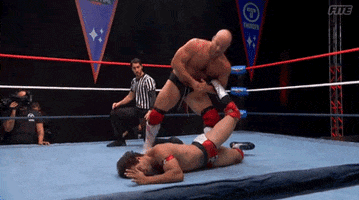 Beat Up Chris Dickinson GIF by United Wrestling Network