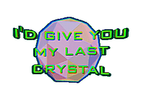 Crystals Sticker by crystalmazelive