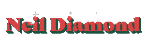 Celebrate Merry Christmas Sticker by Neil Diamond