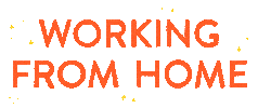 Working From Home Sticker