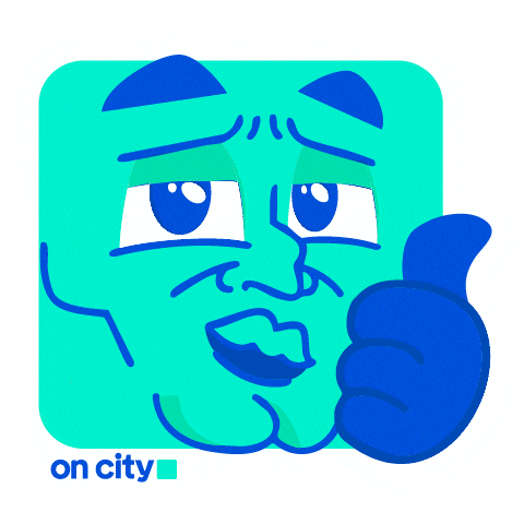 Sticker by On City