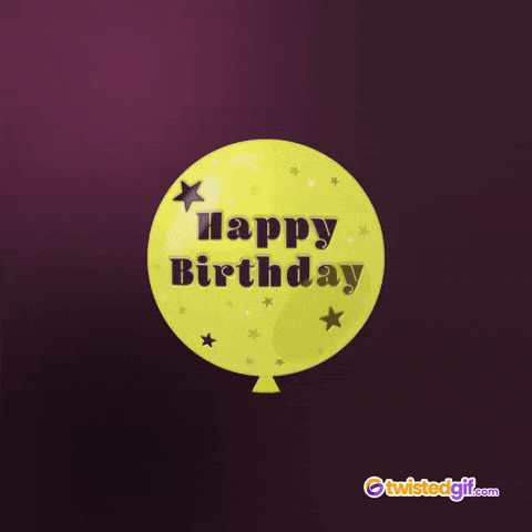 Happy Birthday Gif By TwistedGif