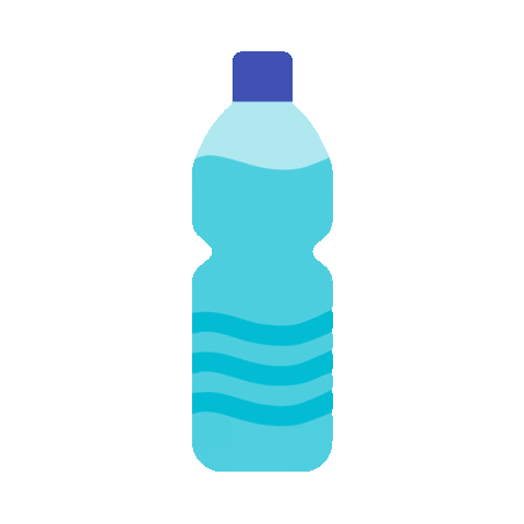 Water Bottle Drinking Sticker
