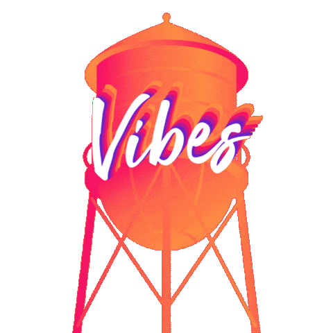 Water Tower Sticker by Winter Garden Vibes