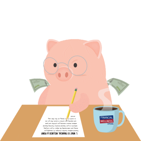 Financial Wellness @ Penn Sticker