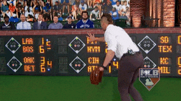 Jumping Eric Byrnes GIF by MLB Network