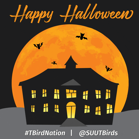 Haunted House Halloween GIF by Southern Utah University