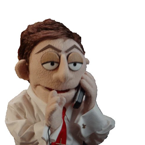 Watching Thomas Lennon Sticker by Crank Yankers for iOS & Android GIPHY