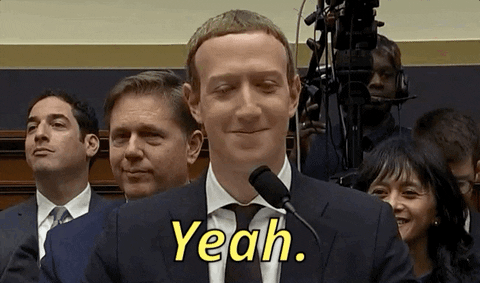 GIPHY News yeah facebook mark zuckerberg testimony GIF