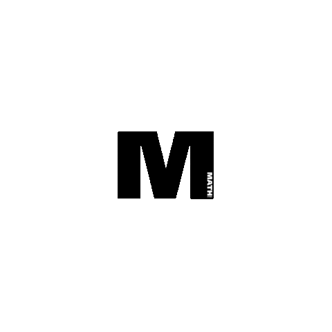 Logo M Sticker by MATHstore