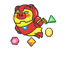 Fly Superman Sticker by JKOPAY