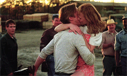 ryan gosling kiss GIF