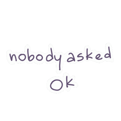 Nobodyaskedok Sticker