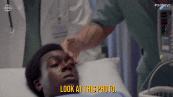 TallBoyz hospital 108 patient yearbook GIF