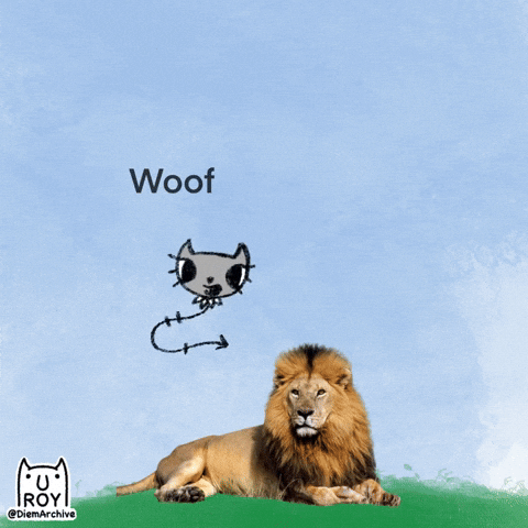 Dog Lion GIF