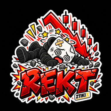 Get Rekt Market Crash GIF by ZTIKIX