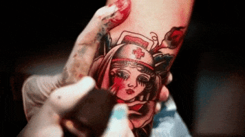 Tattoo Nurse GIF