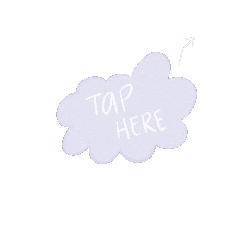 Tap Click Here Sticker by Loobanys