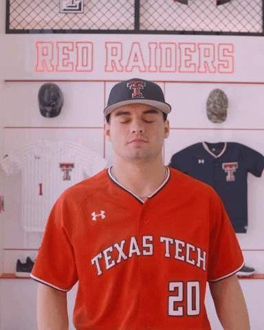 Austin Green GIF by Texas Tech Baseball