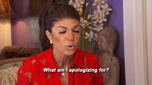 Sorry Real Housewives Gif By RealitytvGIF - Find & Share on GIPHY