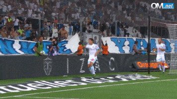 goal love GIF by Olympique de Marseille