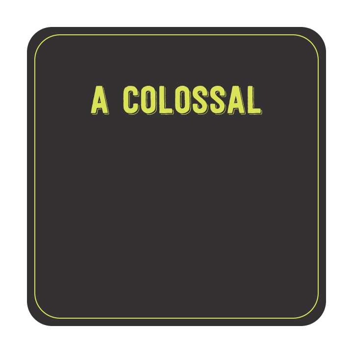 Colossal Cafe Sticker