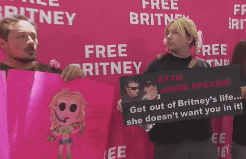 Rally Freebritney GIF by GIPHY News - Find & Share on GIPHY