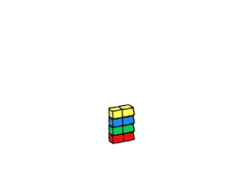 cubes stacking GIF
