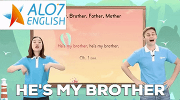 brother alo7 english GIF by ALO7.com