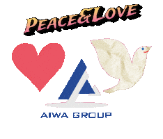 Peacelove Sticker by Aiwa Group