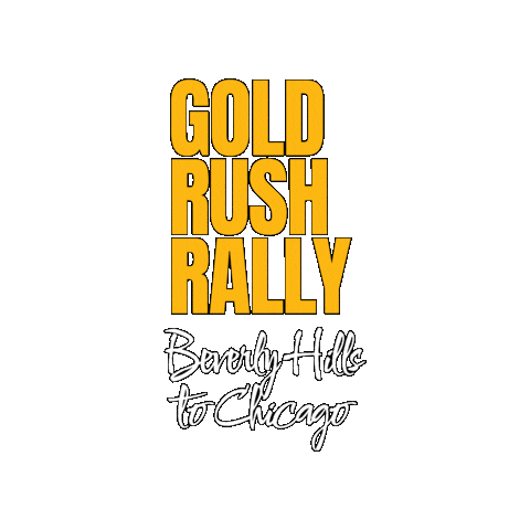 Beverly Hills Chicago Sticker by goldRush Rally