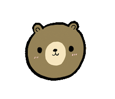 No Way Bear Sticker
