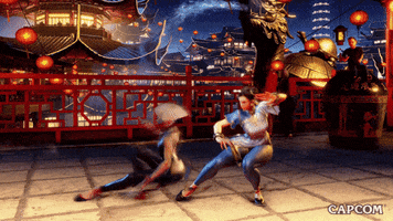 Choke Out Video Game GIF by CAPCOM