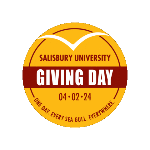 Givingday Sticker by Salisbury University Alumni Association
