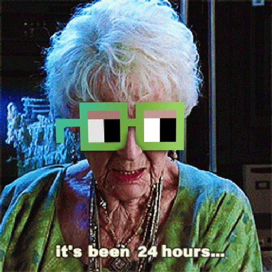 Old Lady Time GIF by nounish ⌐◨-◨
