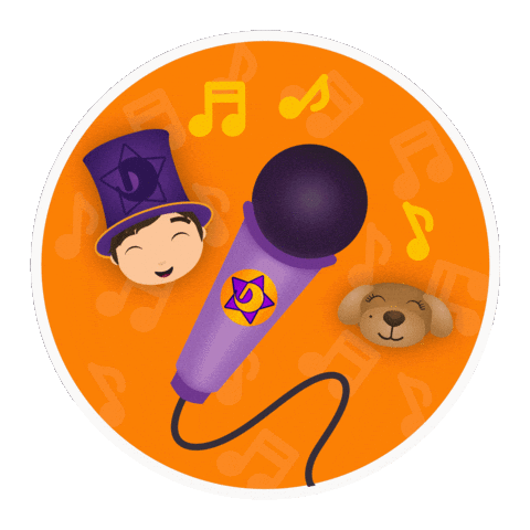 Plant Singing Sticker by Mudiad Meithrin