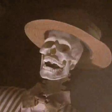 How do you make a skeleton laugh?