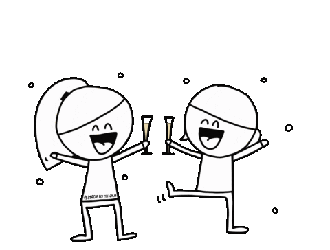 Stick Man Dance Sticker for iOS & Android