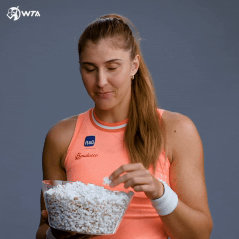 Tennis Laughing GIF by WTA