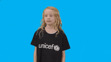 Happy Girl GIF by UNICEF Nederland