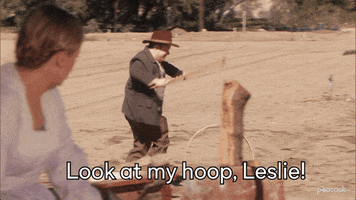 Parks And Recreation Hoop GIF by PeacockTV
