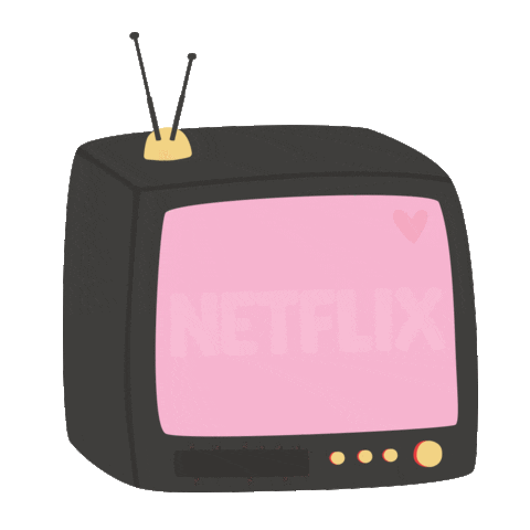 Netflix Television Sticker by Meu Querido Planner