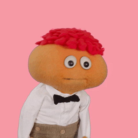 Puppet Im Proud Of You GIF by Gerbert!
