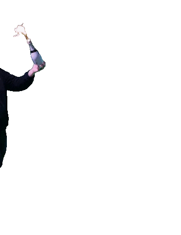 Happy Feliz Sticker by Toffer Pianobar